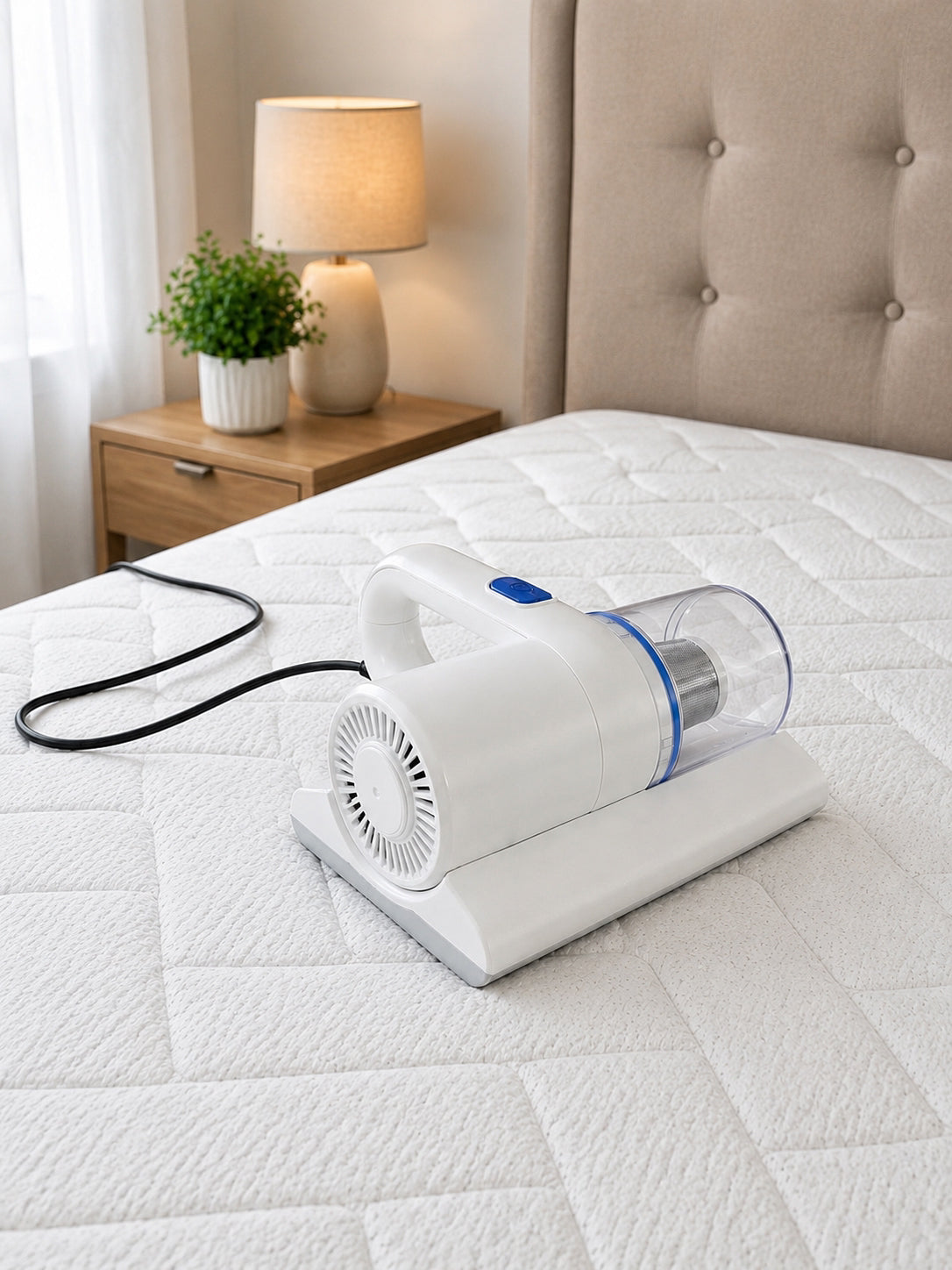Aspira acari materassi/tessuti filtro HEPA 9 e raggi ultravioletti