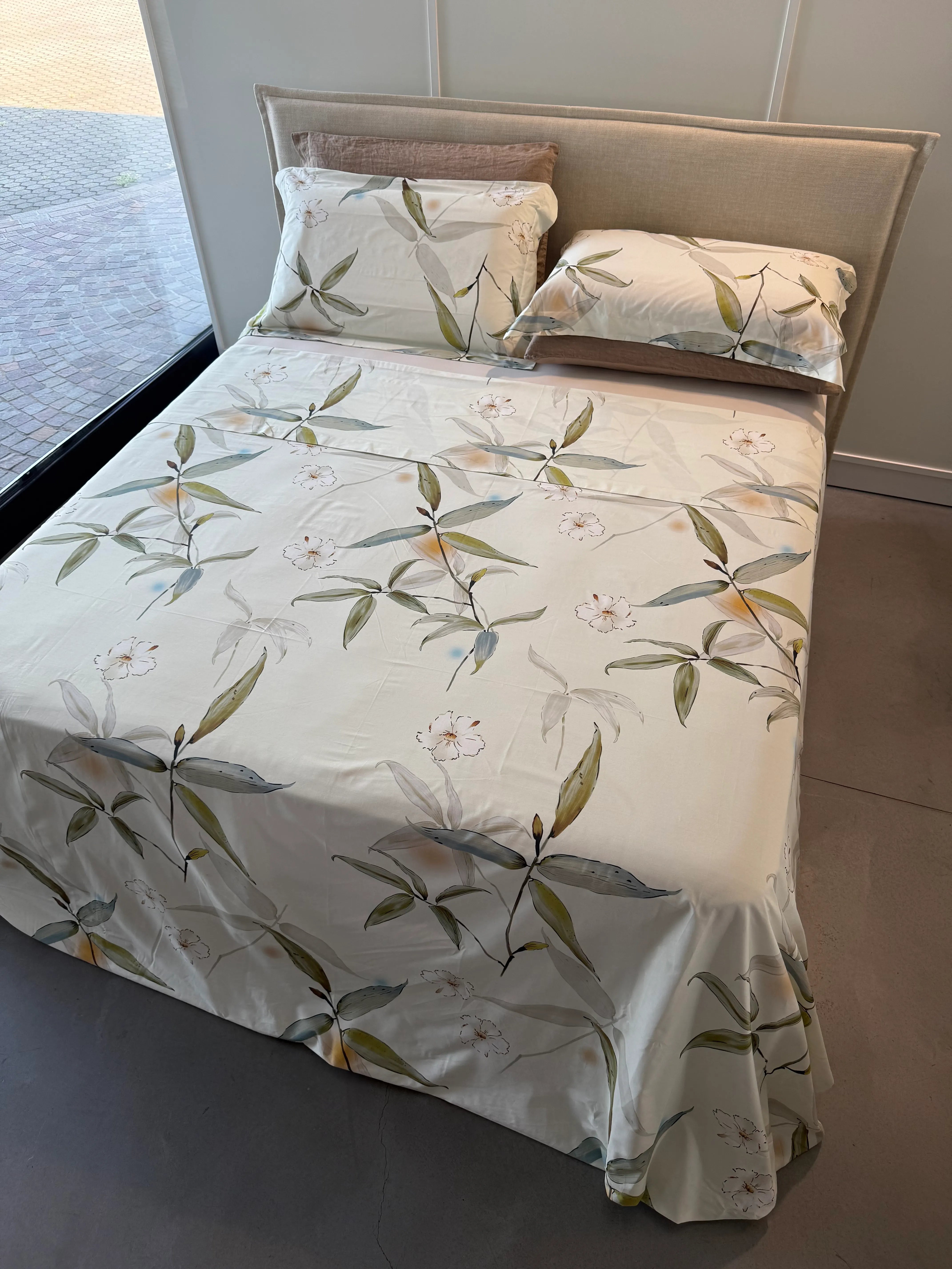 Lenzuola copriletto Fiori di Ciliegio completo