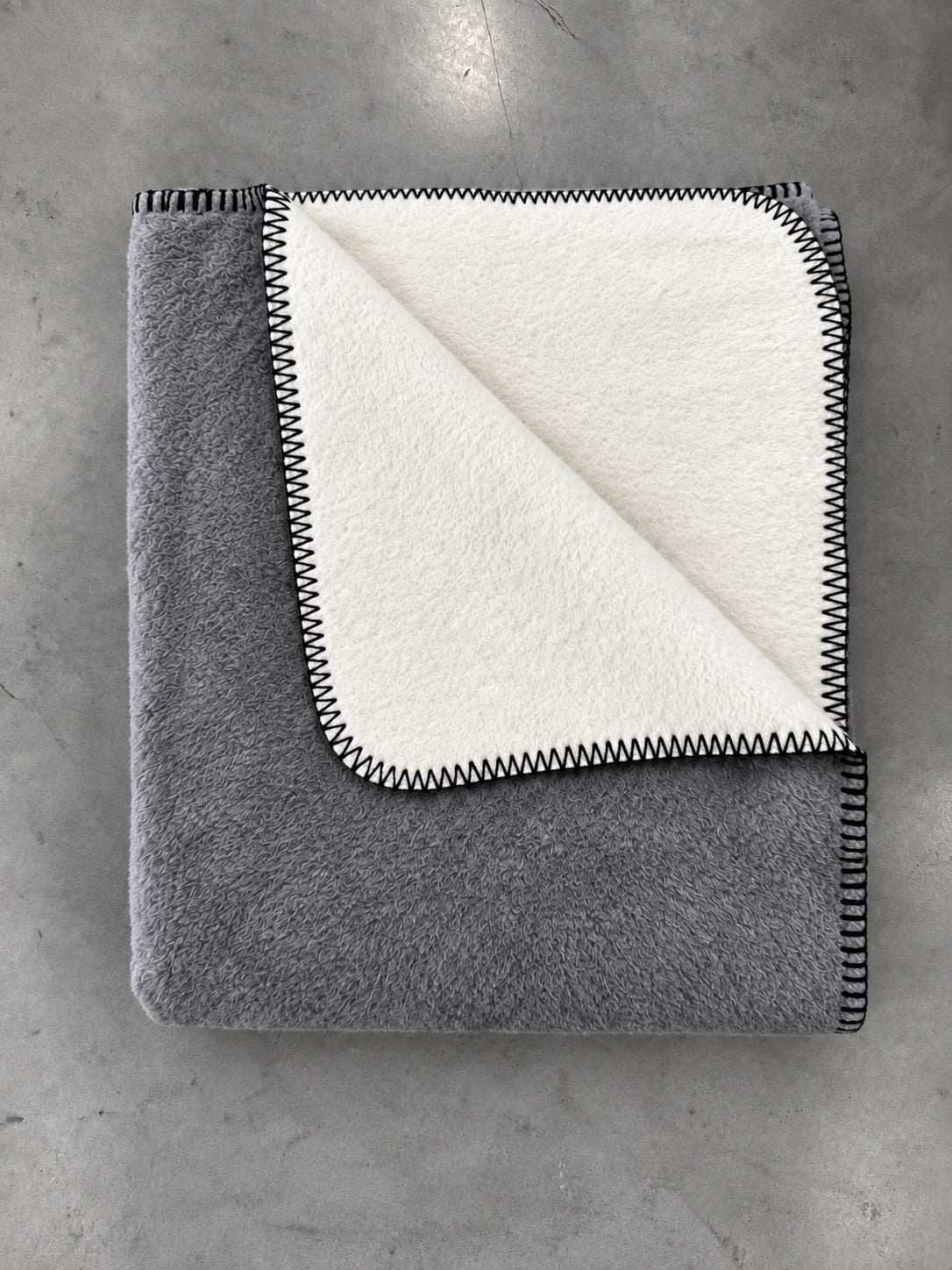 Plaid cotone punto cavallo bicolor