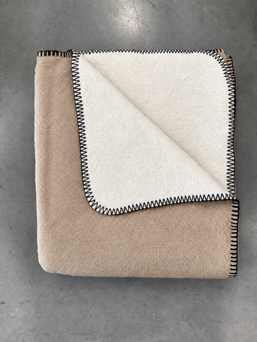 Plaid cotone punto cavallo bicolor