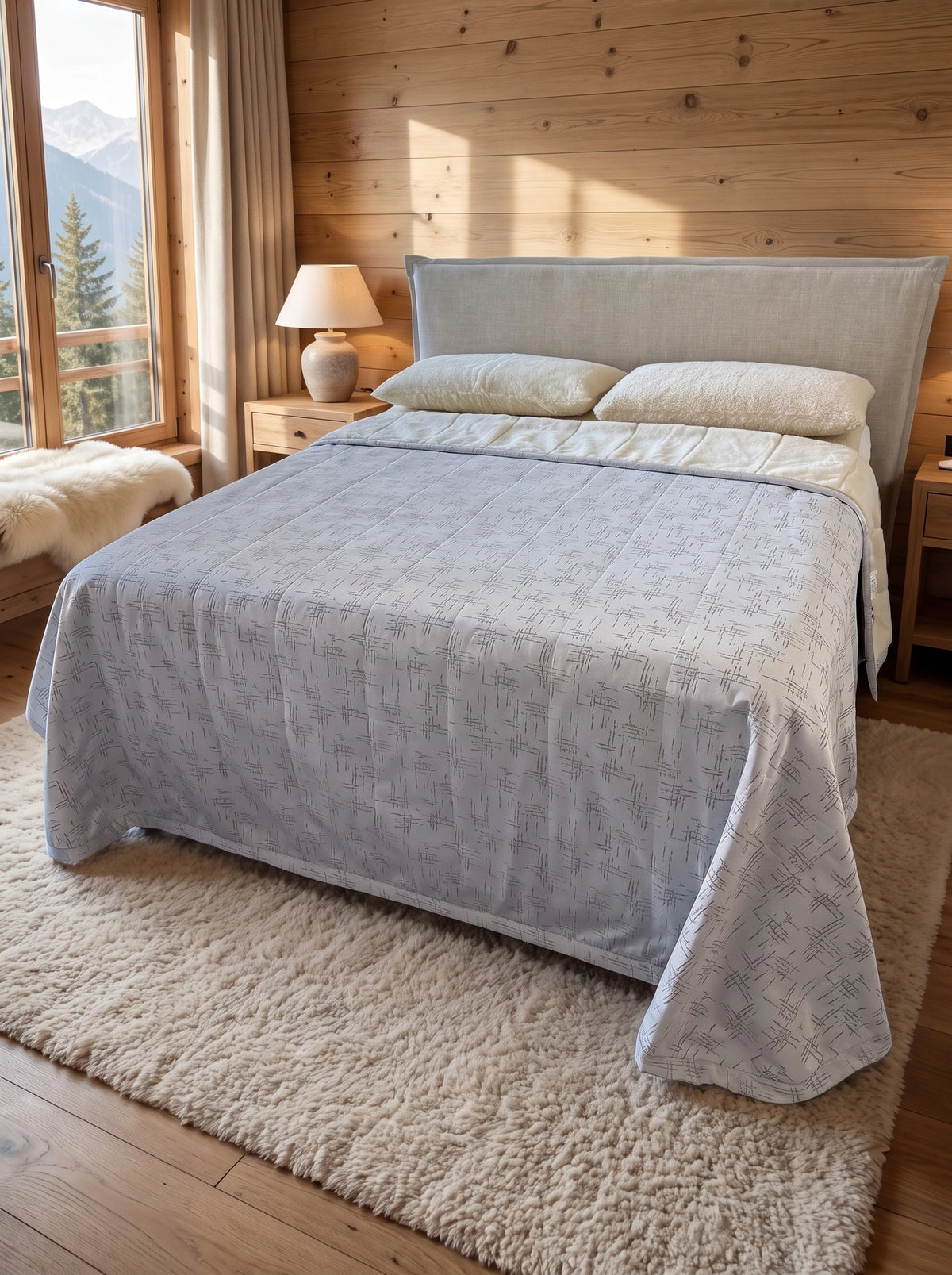 Coperta in lana Merinos - mezza stagione