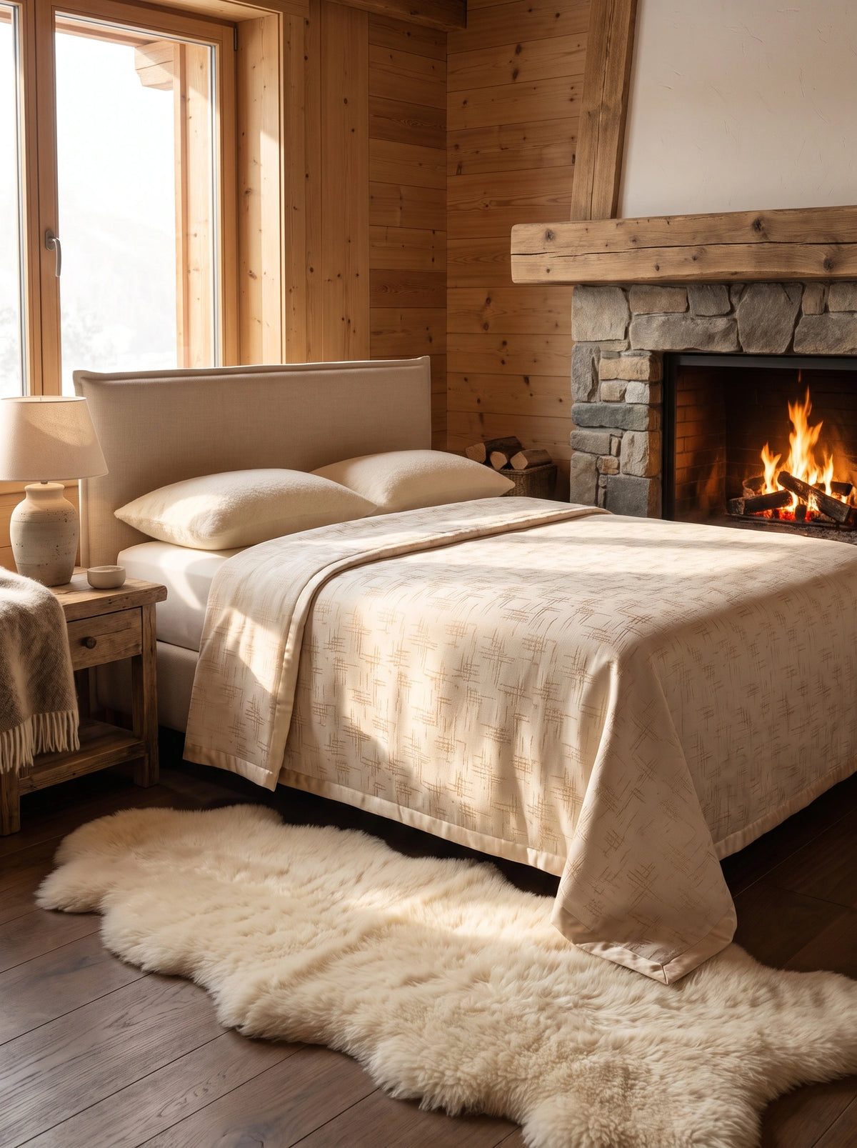 Coperta in lana Merinos - mezza stagione