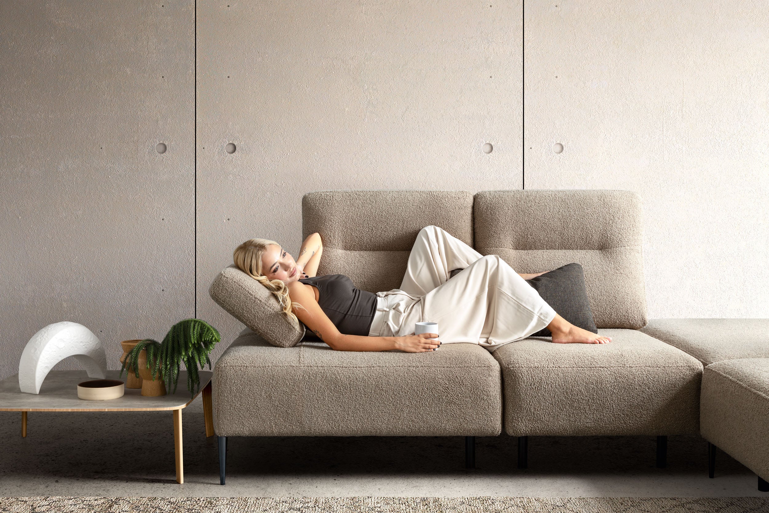 Divano moderno di design Diamante