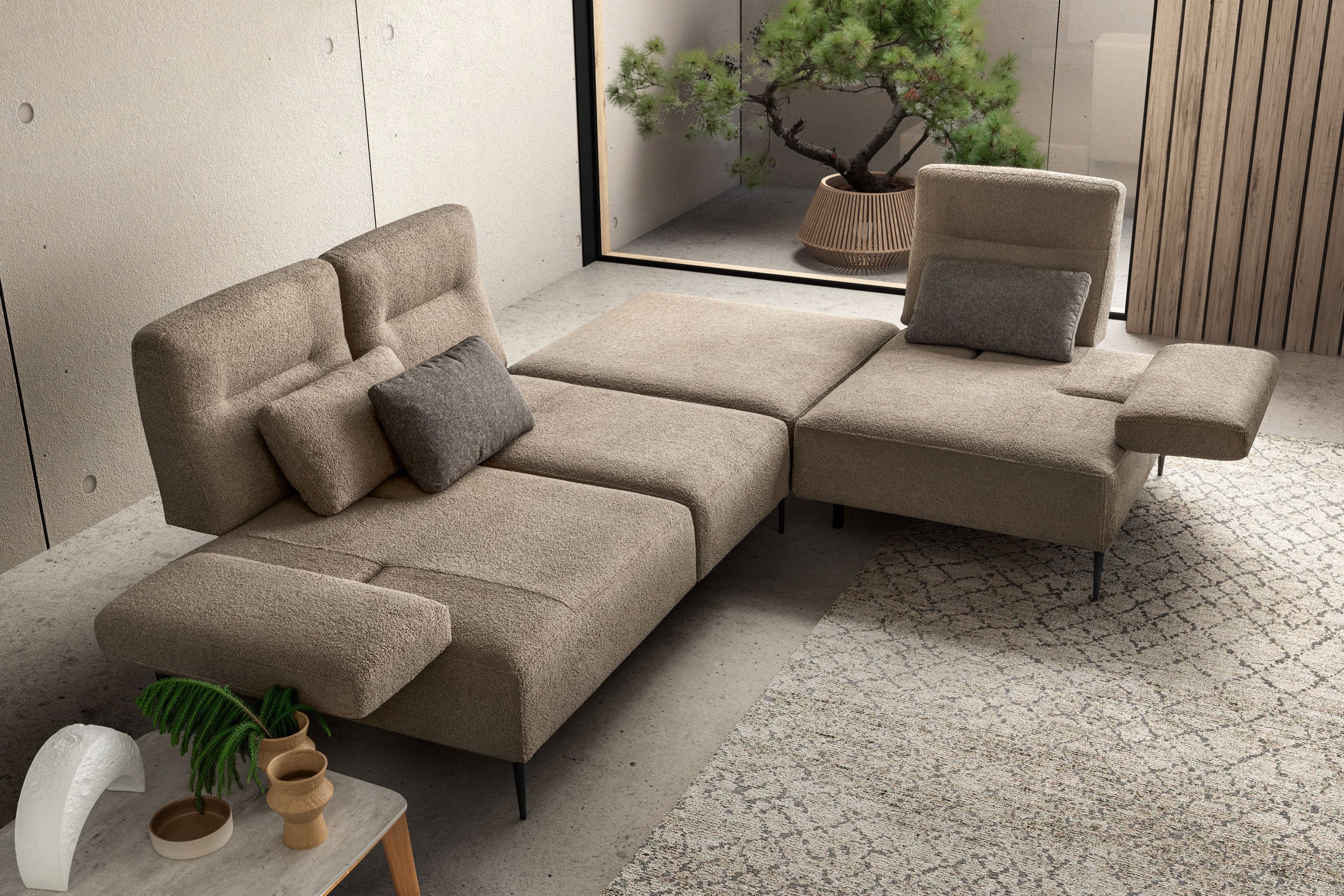 Divano moderno di design Diamante