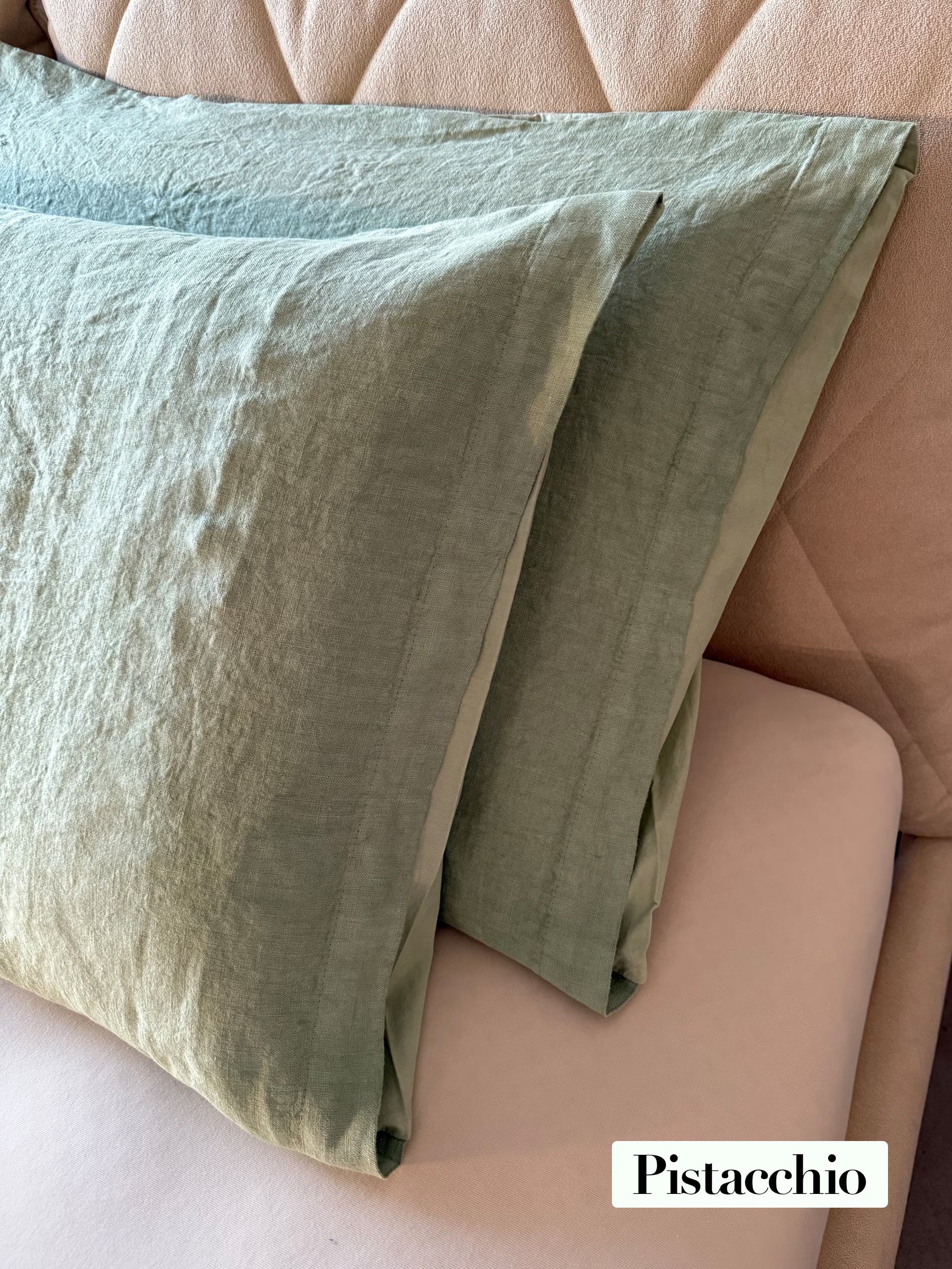 Copripiumino Elegance Lino/Cotone No stiro parure