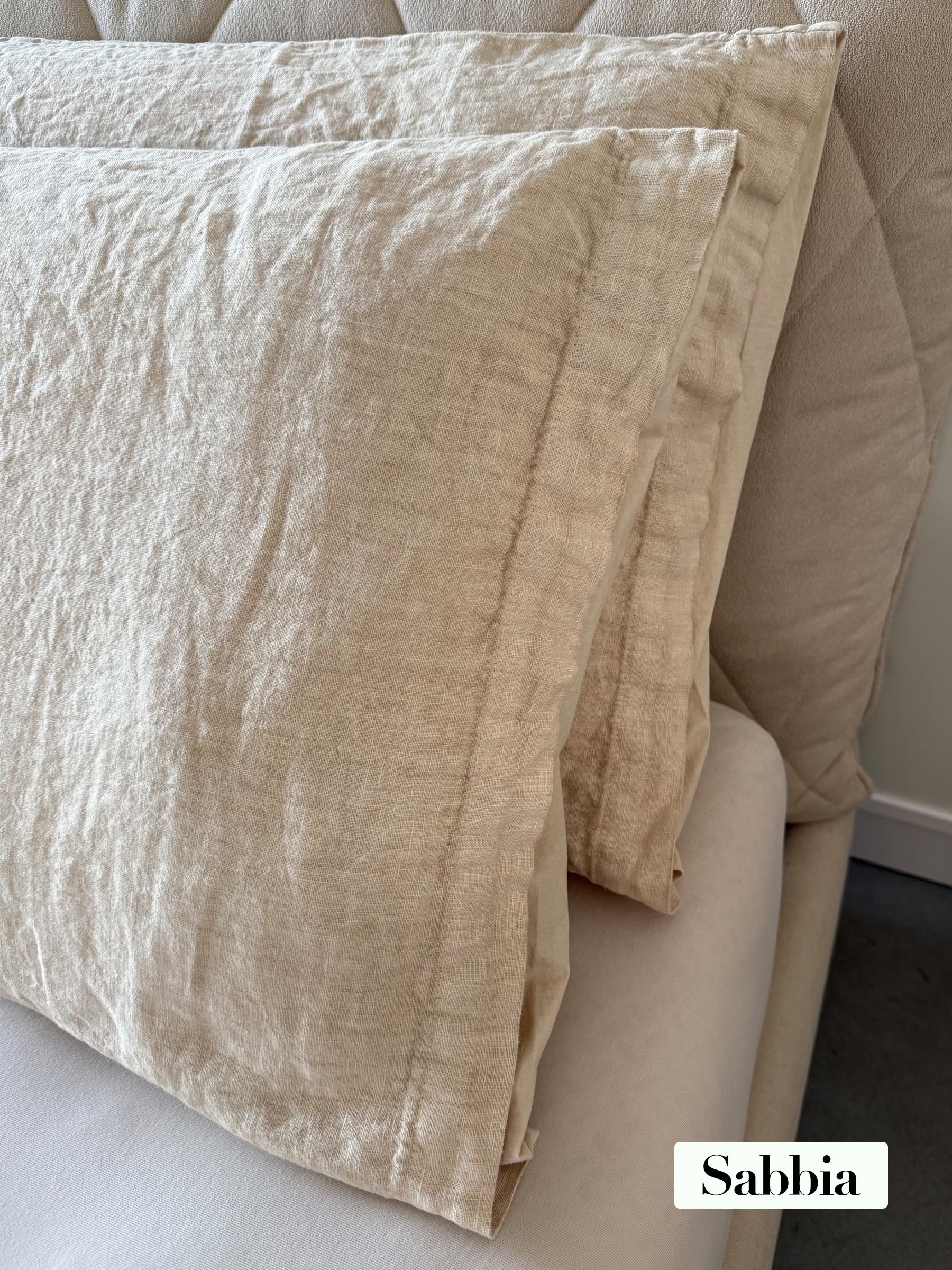 Copripiumino Elegance Lino/Cotone No stiro parure