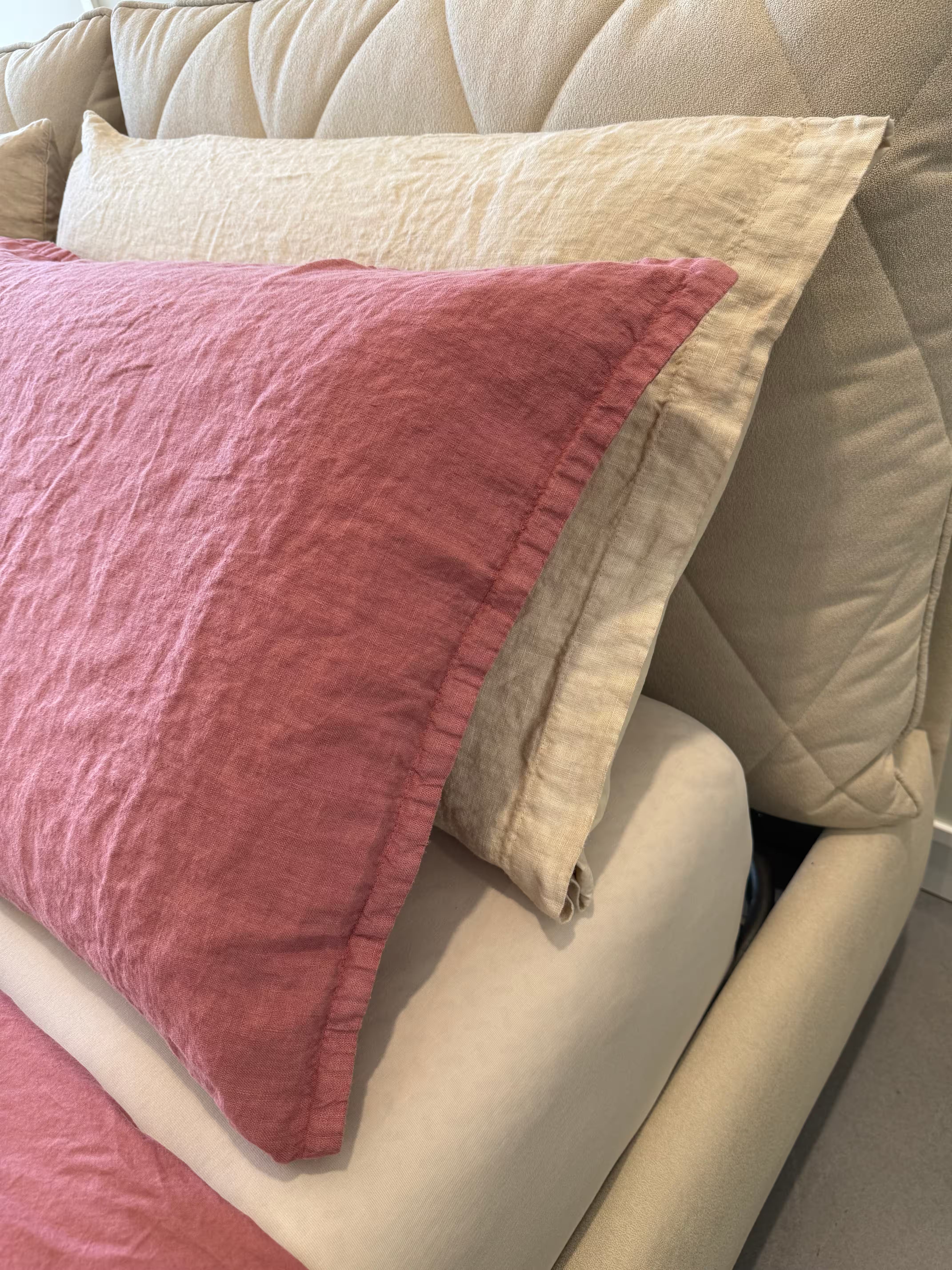 Copripiumino Elegance Lino/Cotone No stiro parure