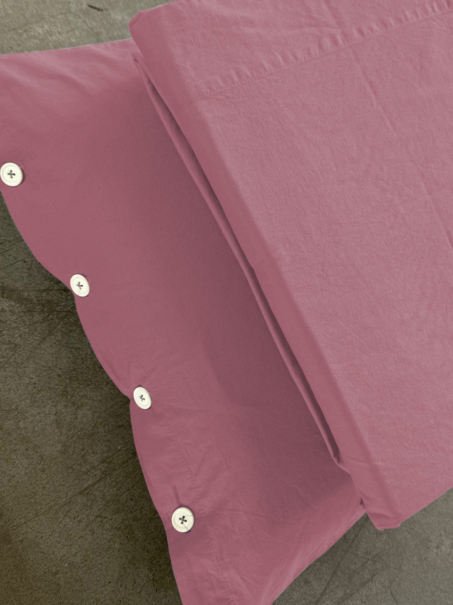 Lenzuola NO STIRO completo letto Cotone 100% StoneWash