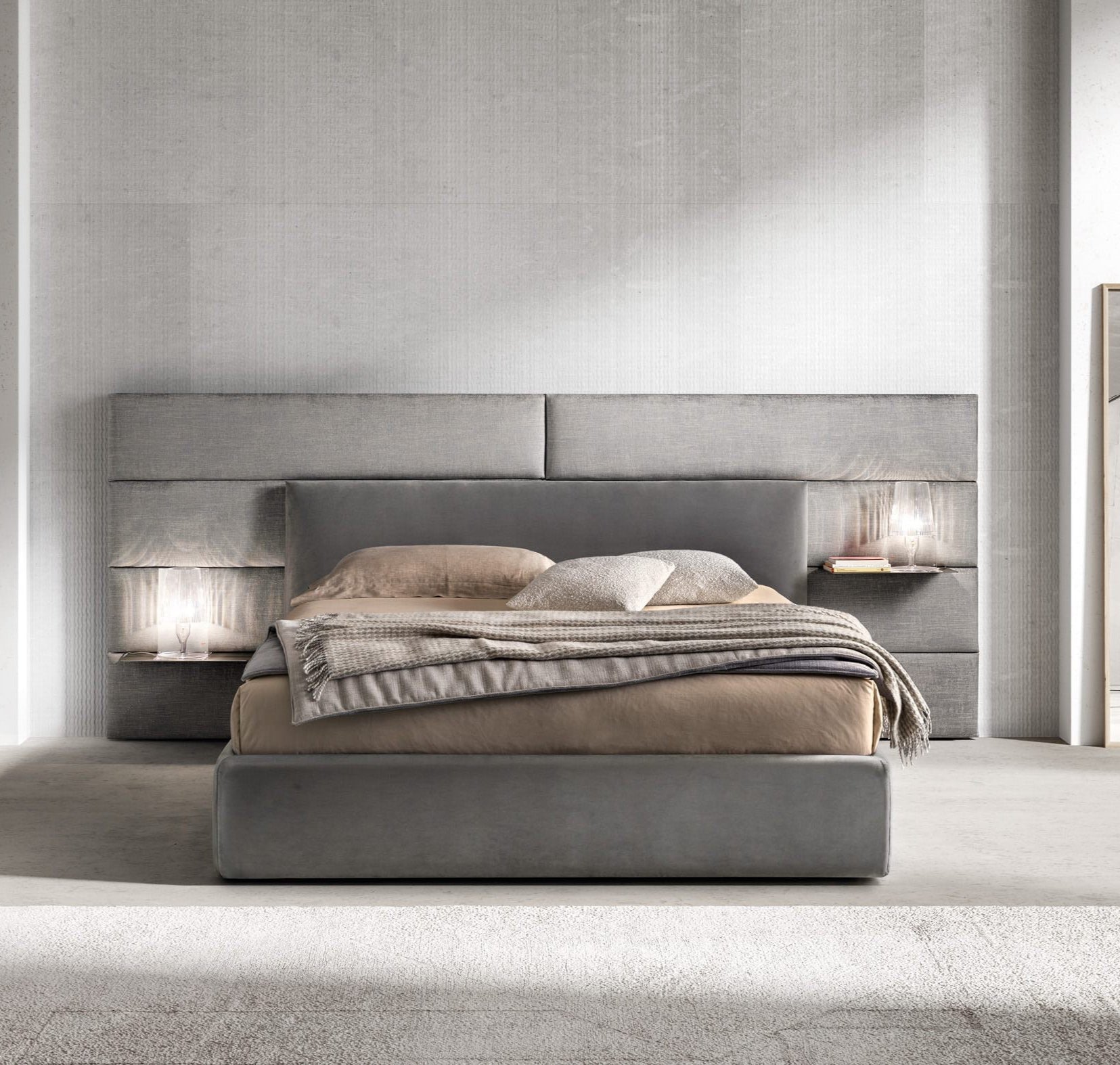 Letto con Pannelli a Muro