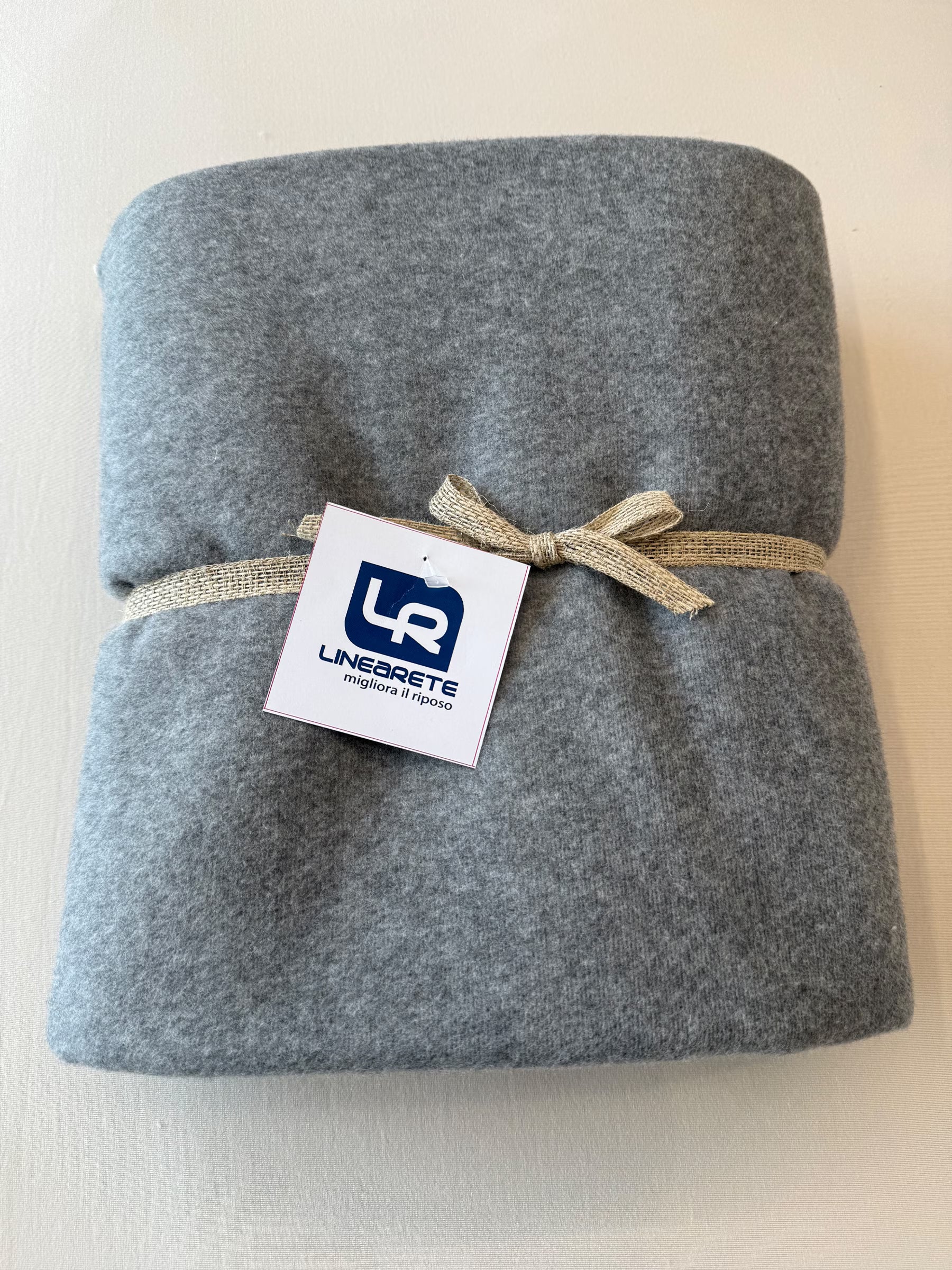 Plaid/coperta bamboo punto cavallo