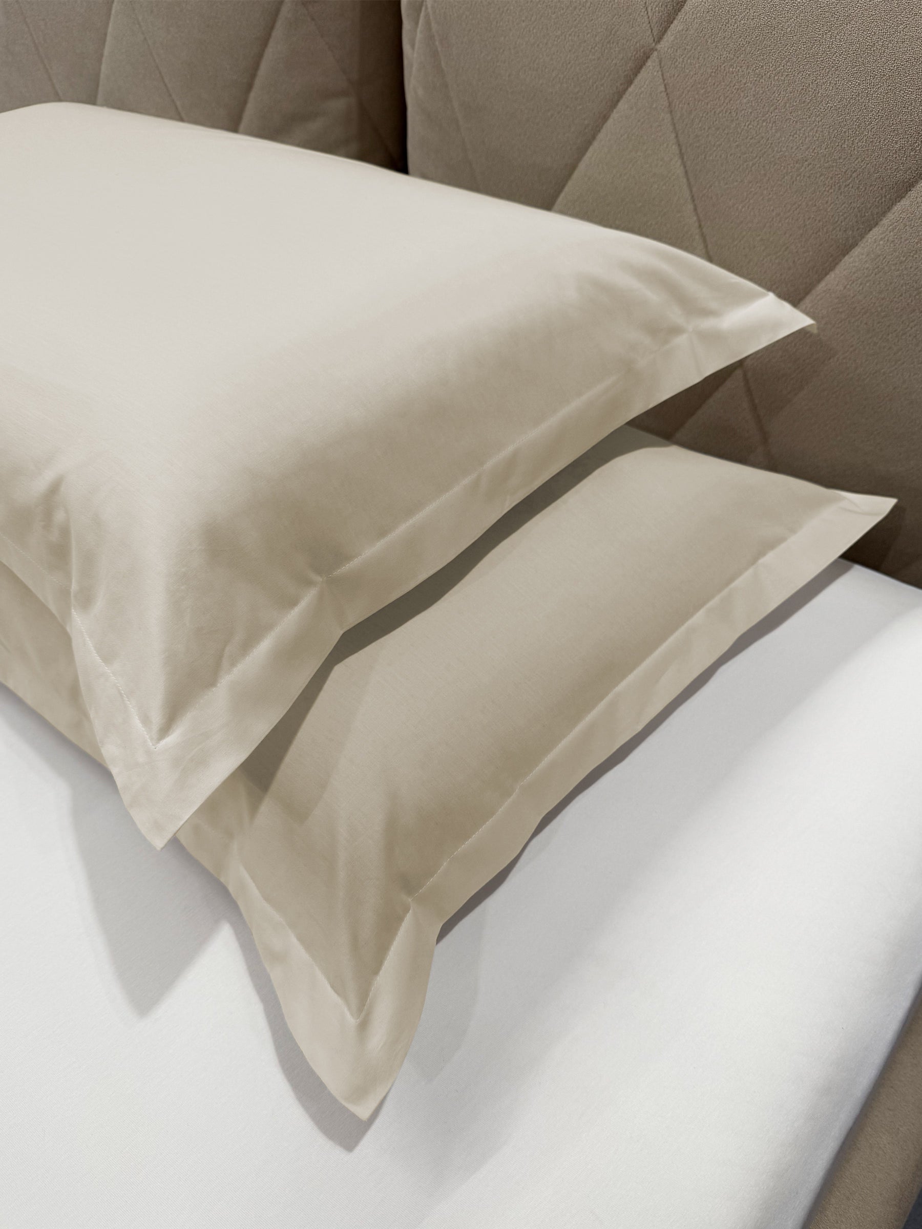Federe cotone 100% finissimo con volant coppia