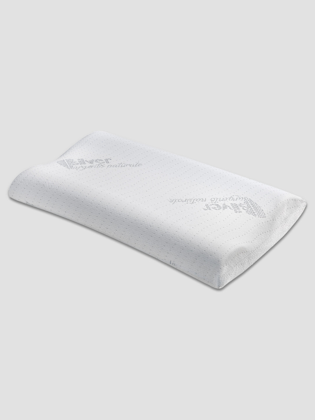 Guanciale memory CERVICALE DUETTO doppia portata con federa silver