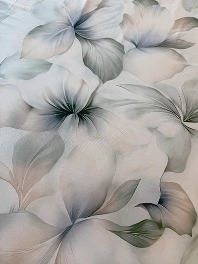 Lenzuola copriletto fiori di magnolia completo