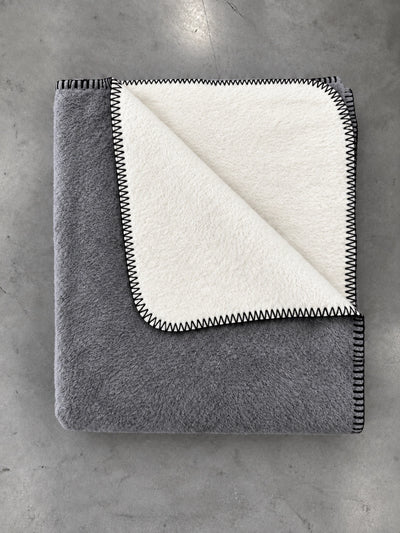 Plaid cotone punto cavallo bicolor
