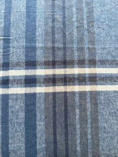 Copripiumino flanella tinta in filo Tartan parure
