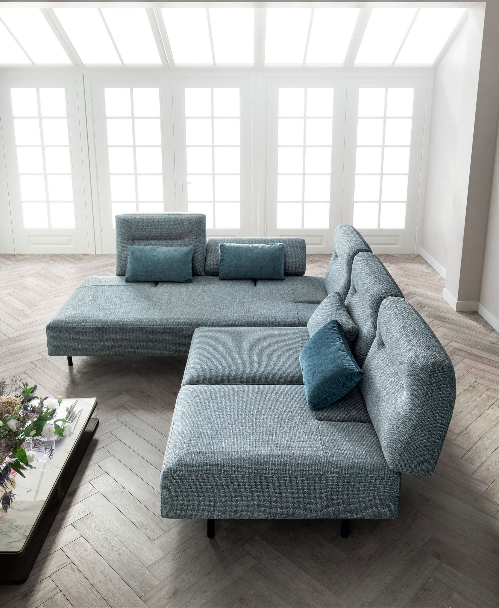 Divano moderno di design Diamante