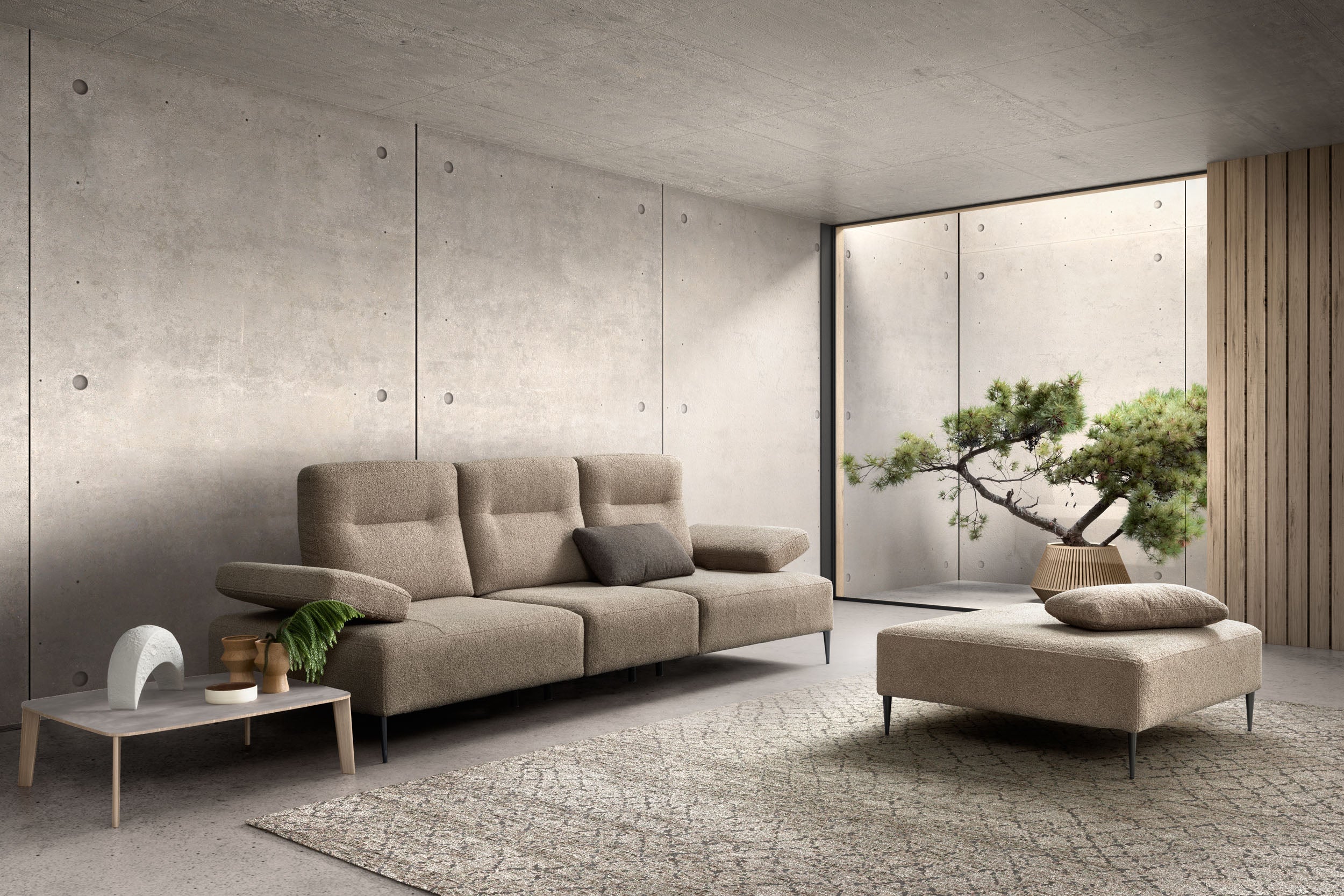 Divano moderno di design Diamante