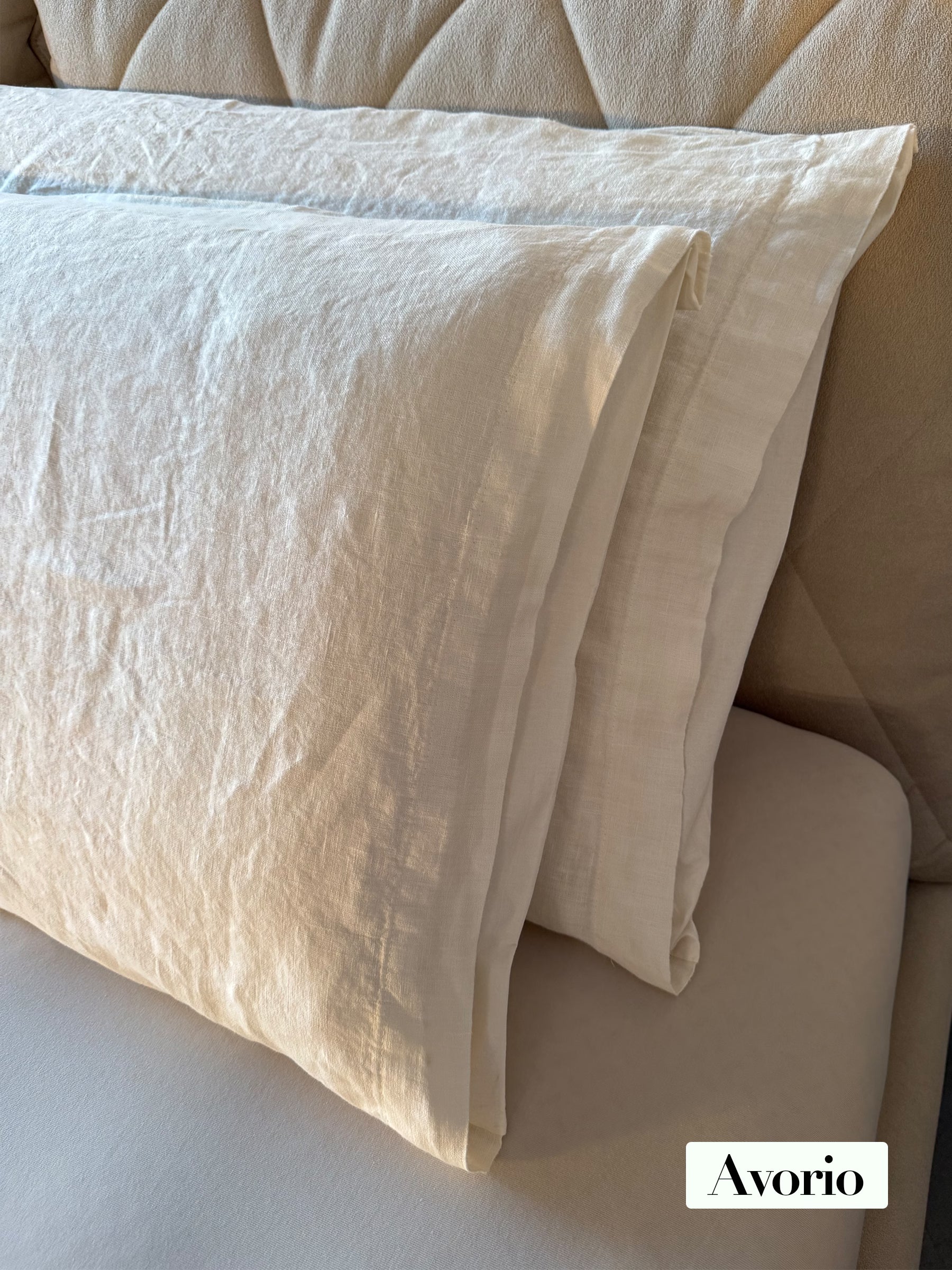 Copripiumino Elegance Lino/Cotone No stiro parure
