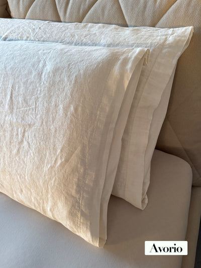 Copripiumino Elegance Lino/Cotone No stiro parure