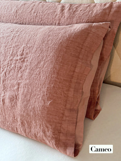 Copripiumino Elegance Lino/Cotone No stiro parure