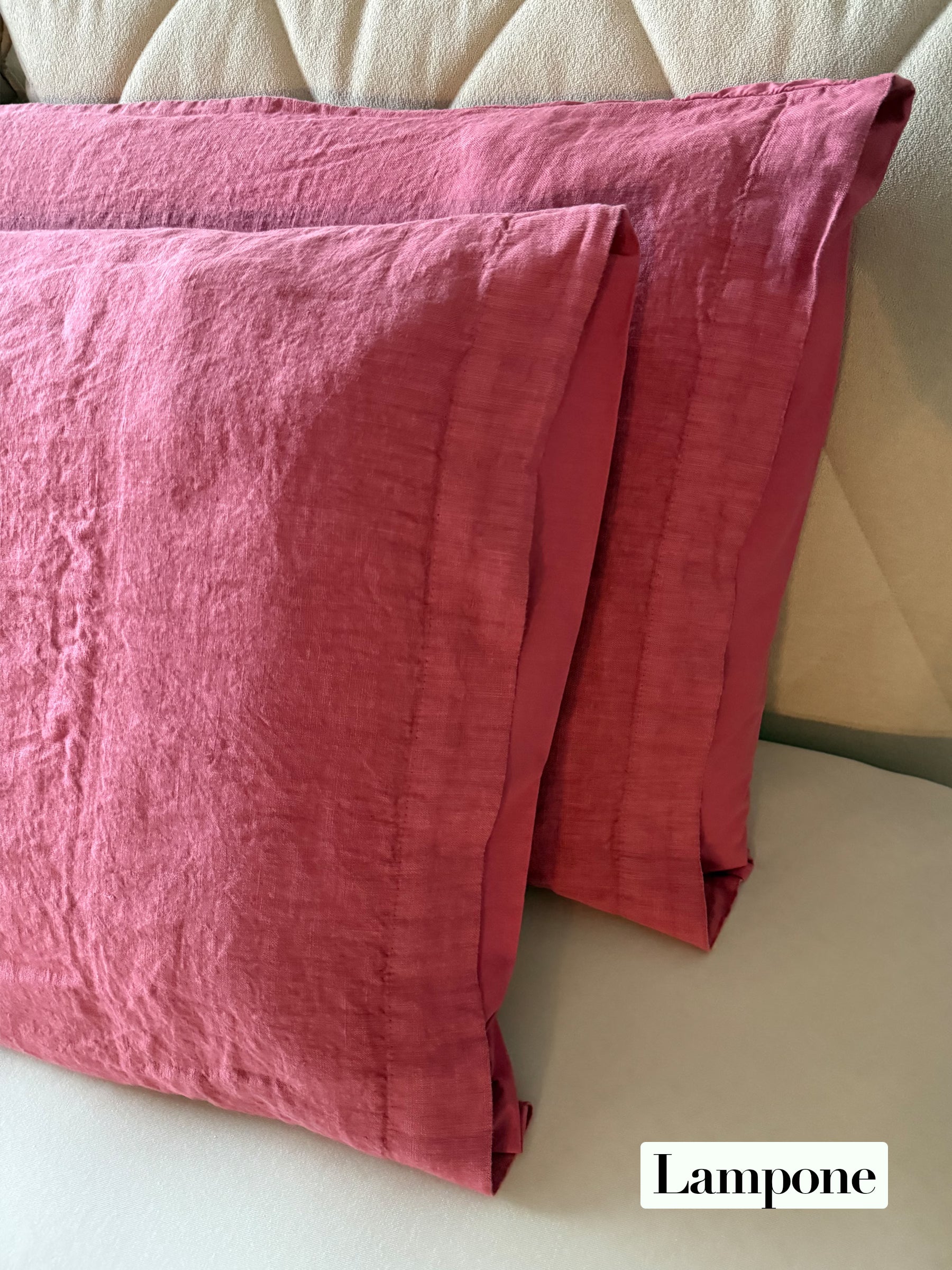 Copripiumino Elegance Lino/Cotone No stiro parure