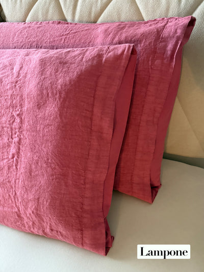Copripiumino Elegance Lino/Cotone No stiro parure