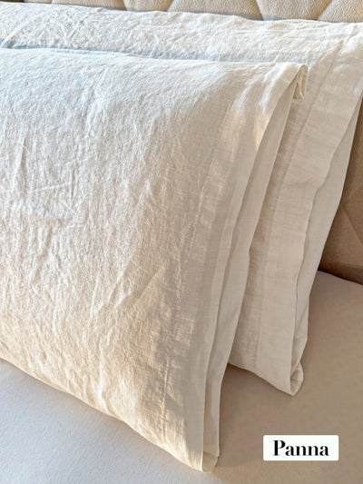 Copripiumino Elegance Lino/Cotone No stiro parure