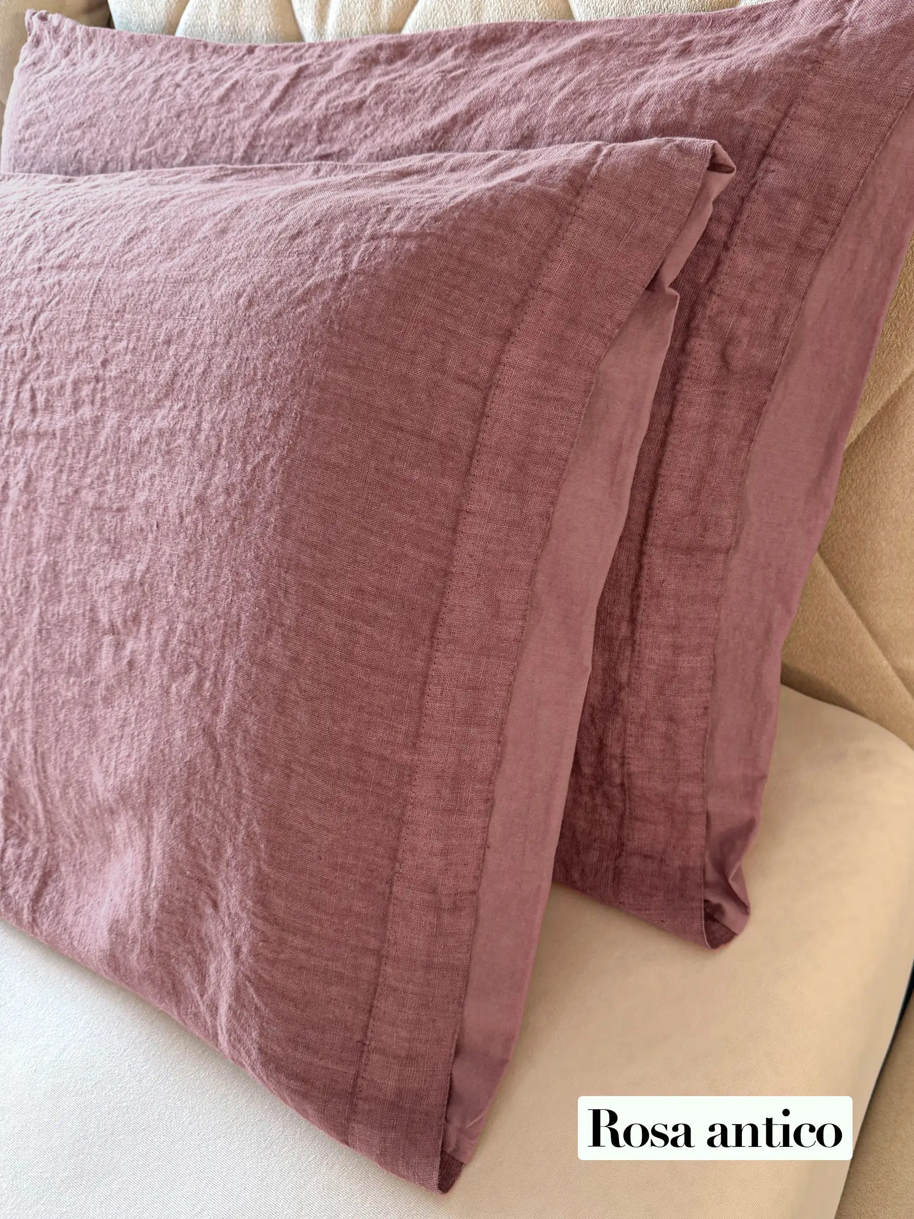 Copripiumino Elegance Lino/Cotone No stiro parure