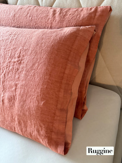 Copripiumino Elegance Lino/Cotone No stiro parure