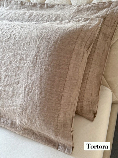 Copripiumino Elegance Lino/Cotone No stiro parure