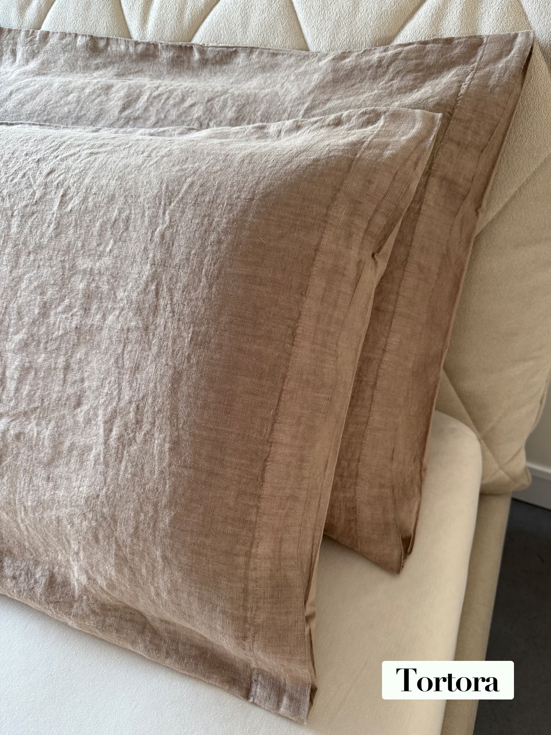 Copripiumino Elegance Lino/Cotone No stiro parure
