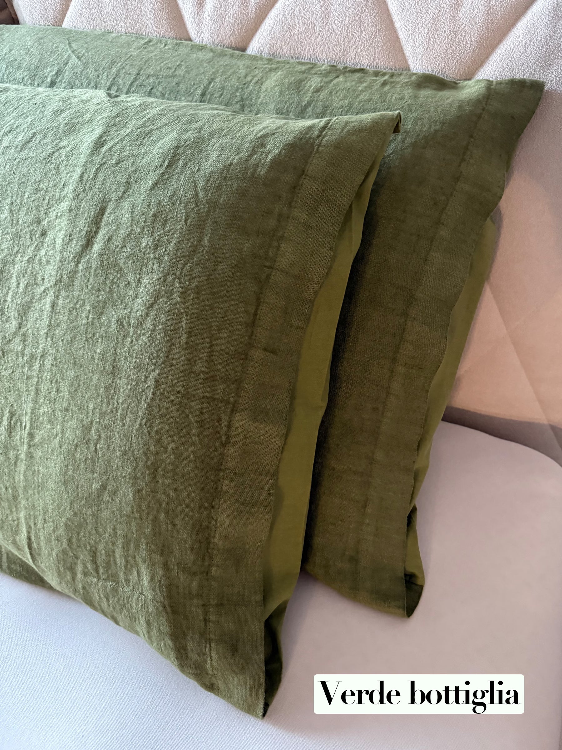 Copripiumino Elegance Lino/Cotone No stiro parure