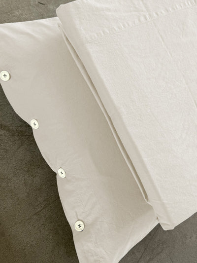 Copripiumino NO STIRO 100% Cotone StoneWash parure