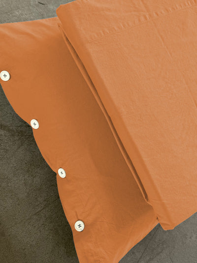 Lenzuola NO STIRO completo letto Cotone 100% StoneWash