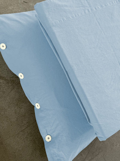 Copripiumino NO STIRO 100% Cotone StoneWash parure