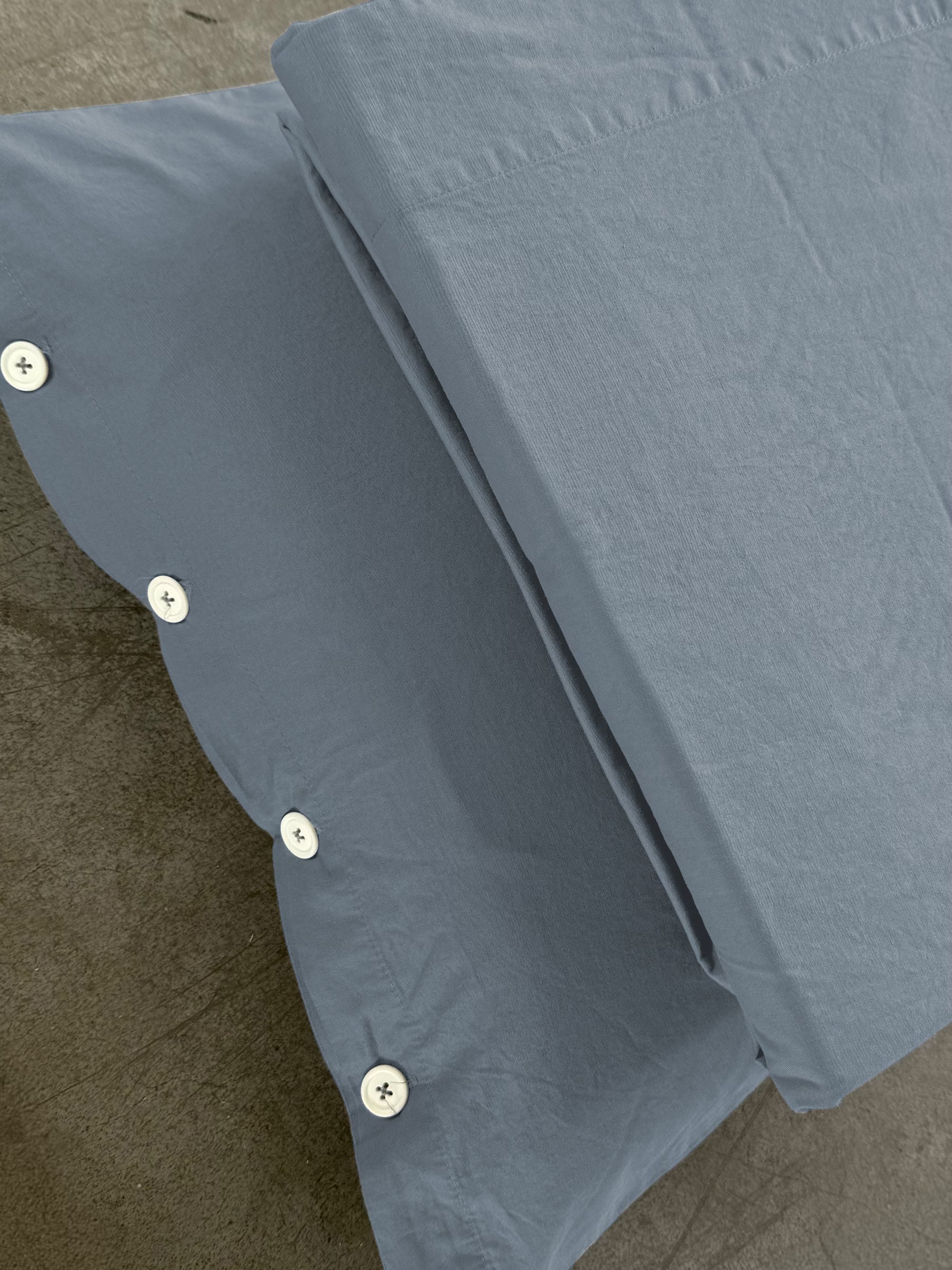 Lenzuola NO STIRO completo letto Cotone 100% StoneWash