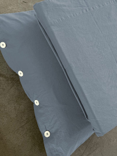 Lenzuola NO STIRO completo letto Cotone 100% StoneWash