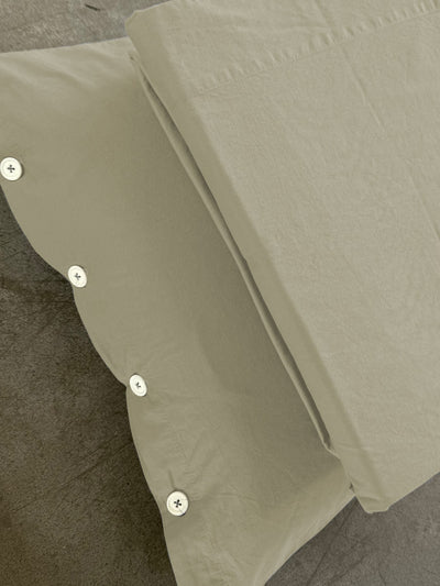 Lenzuola NO STIRO completo letto Cotone 100% StoneWash