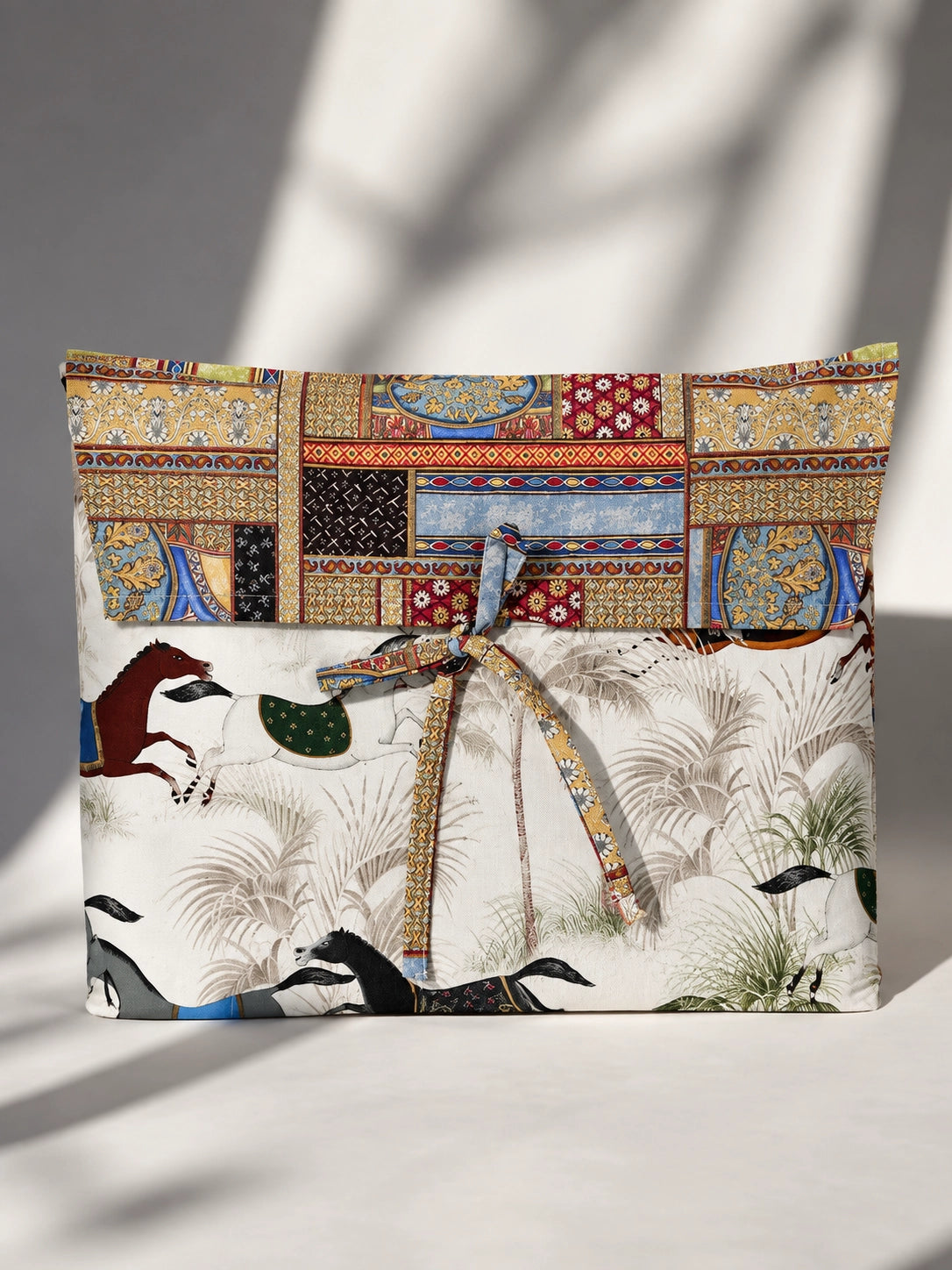 Lenzuola Cavalli Percalle di Cotone 100% 200 fili completo