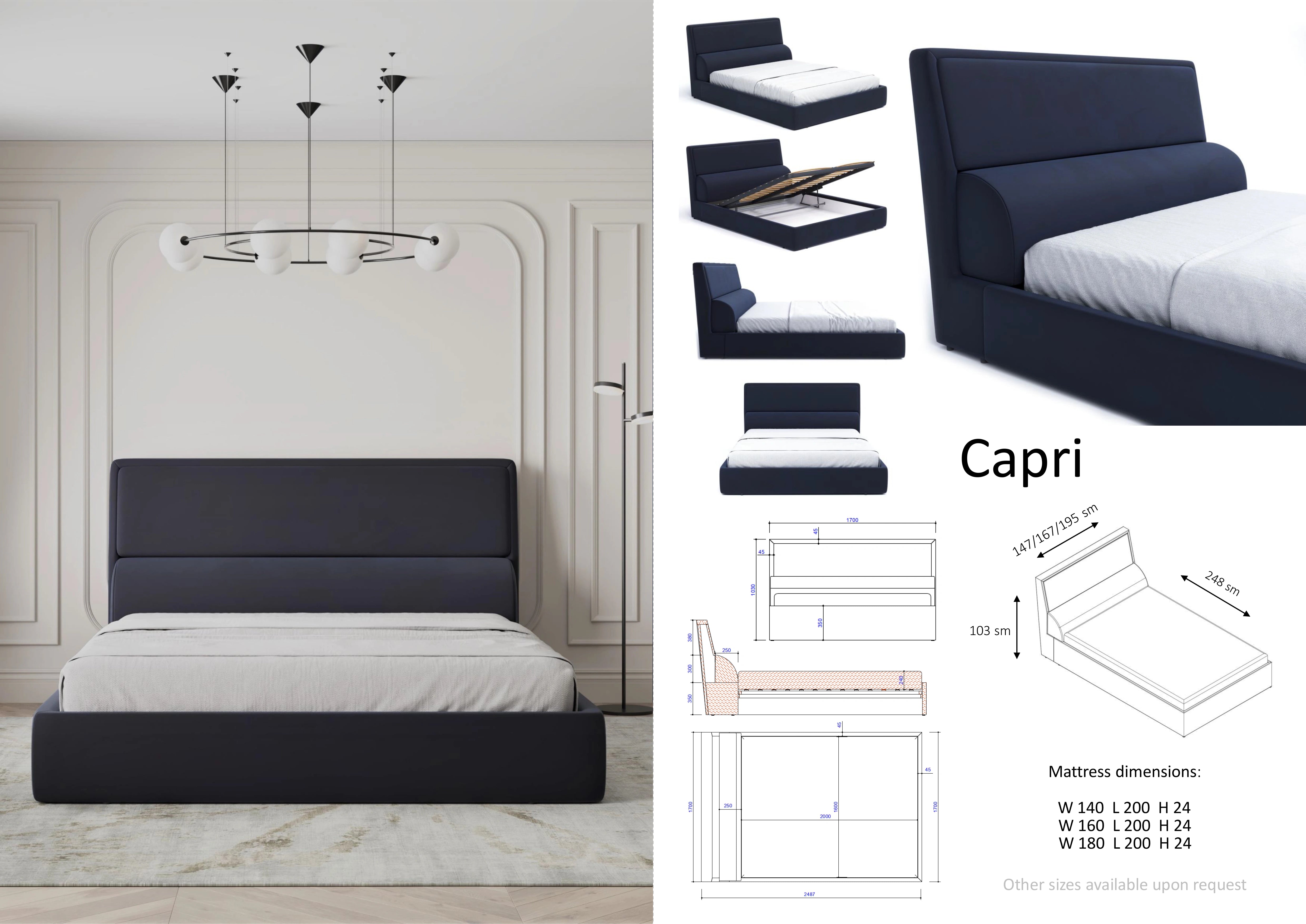 Capri Bed