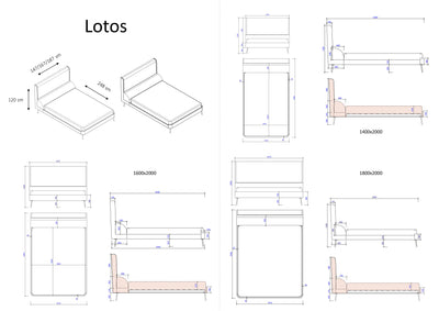 Lotos Bed