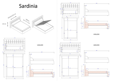 Sardinia Bed