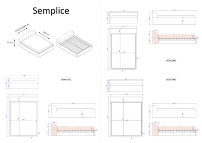Semplice Bed