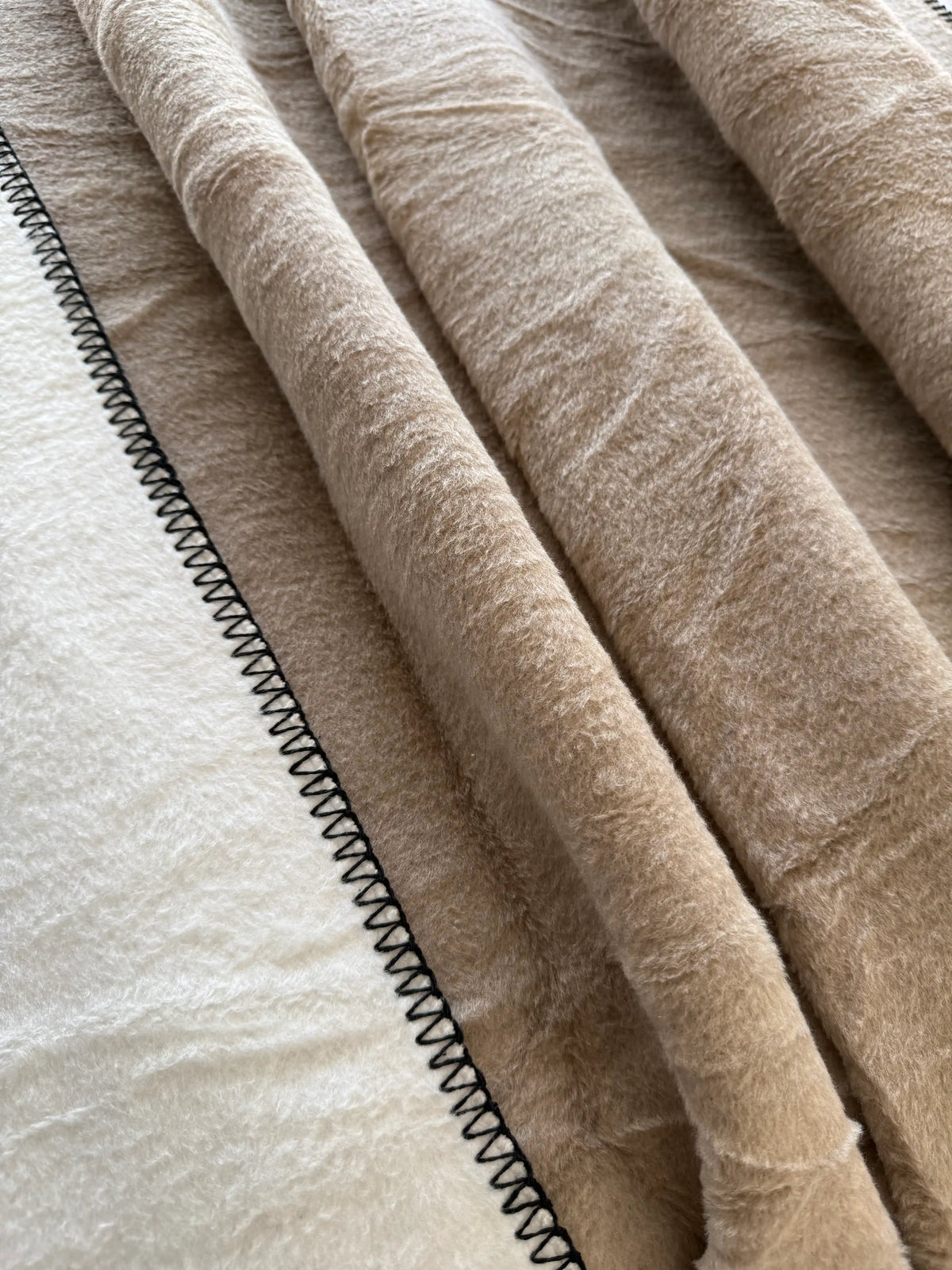 Plaid cotone punto cavallo bicolor