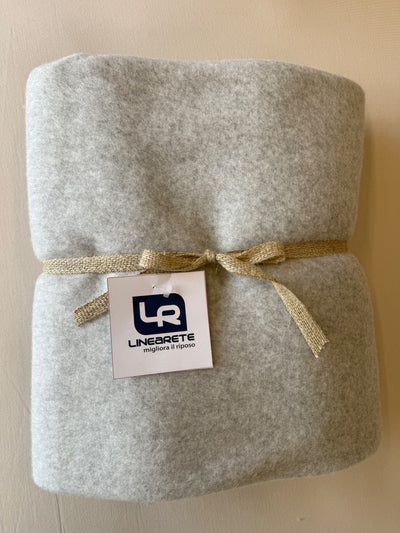 Plaid/coperta bamboo punto cavallo