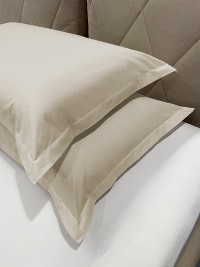 Federe cotone 100% finissimo con volant coppia