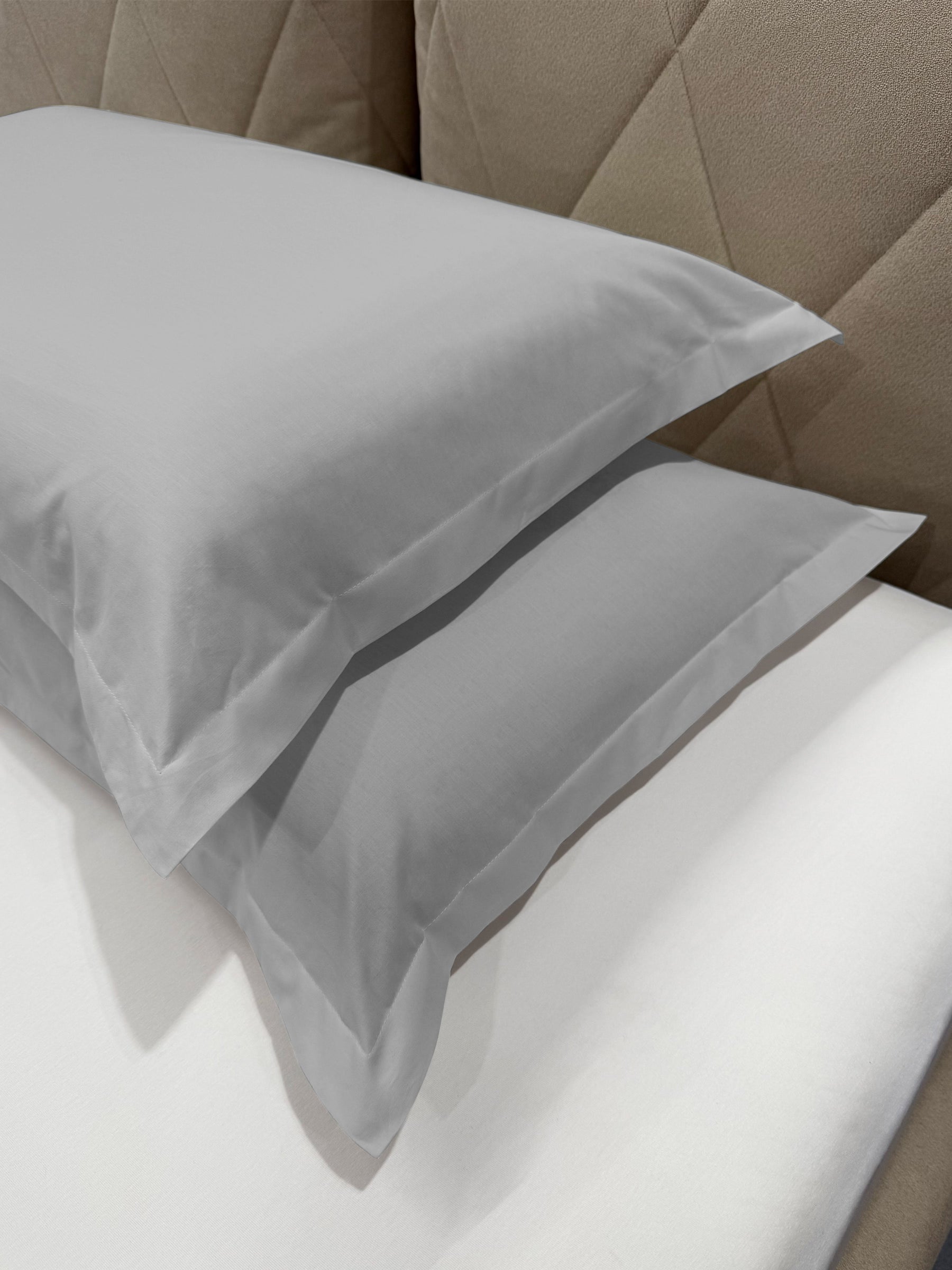 Federe cotone 100% finissimo con volant coppia