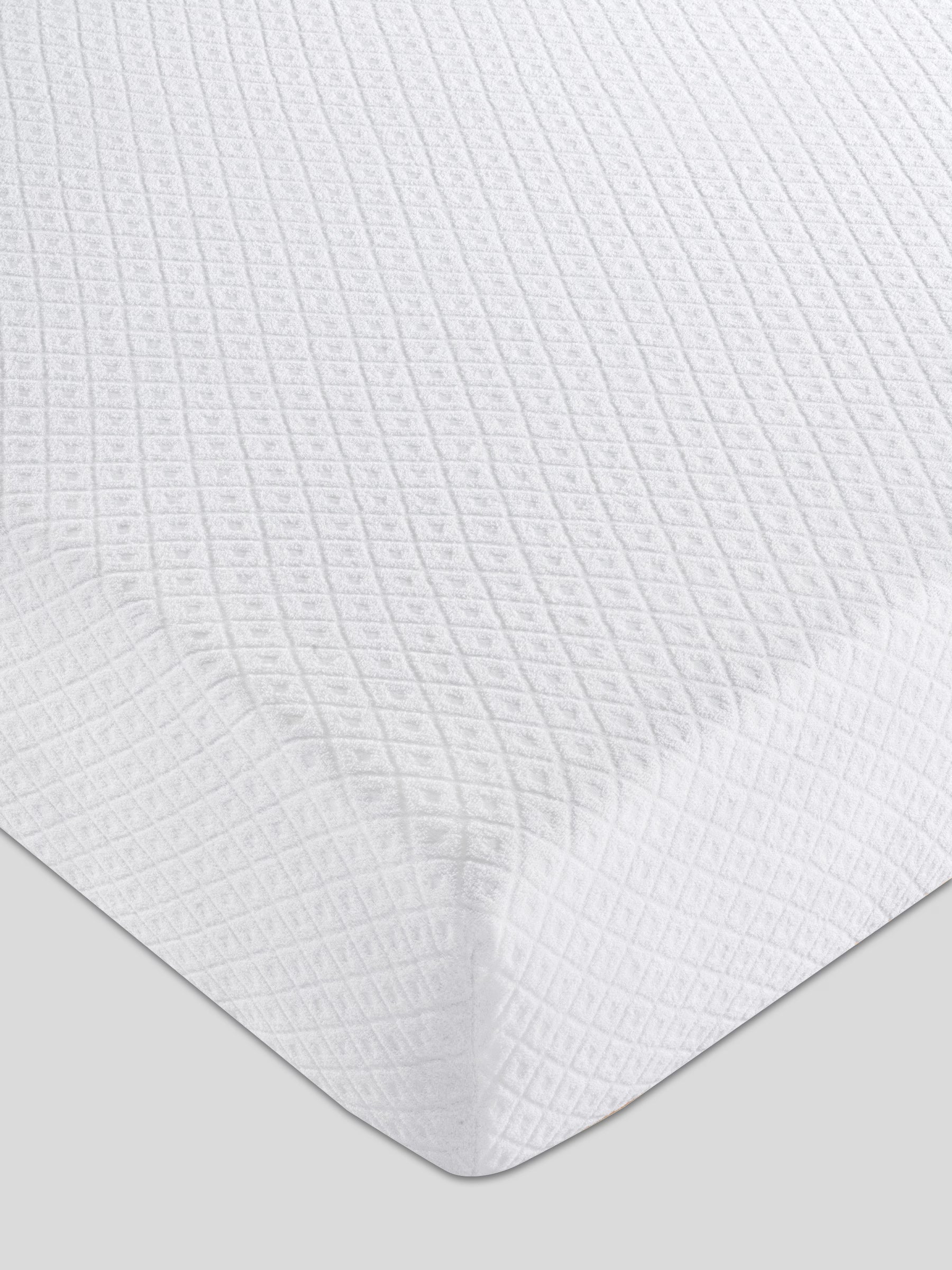 Coprimaterasso in cotone elasticizzato