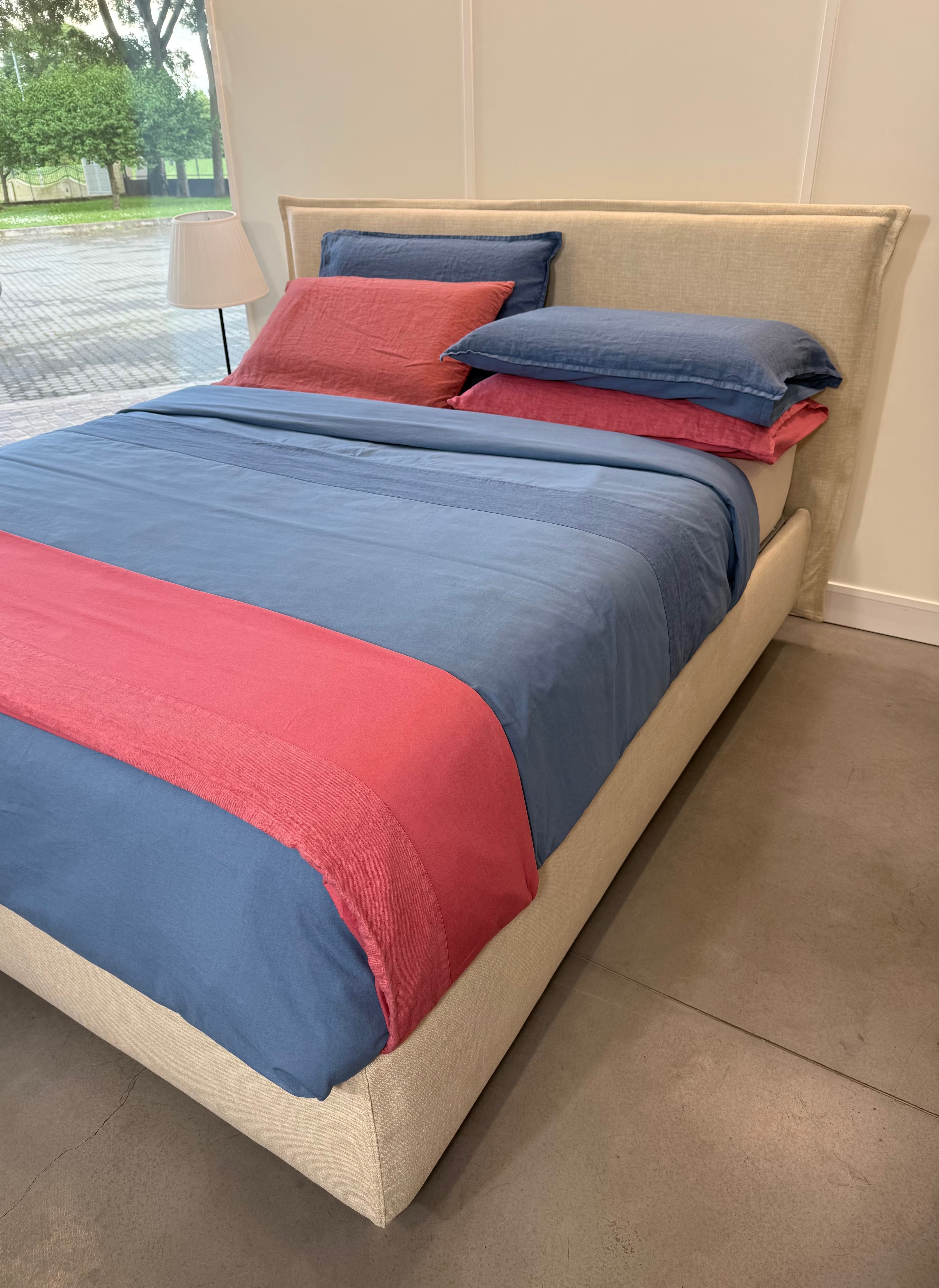 Copripiumino Elegance Lino/Cotone No stiro parure
