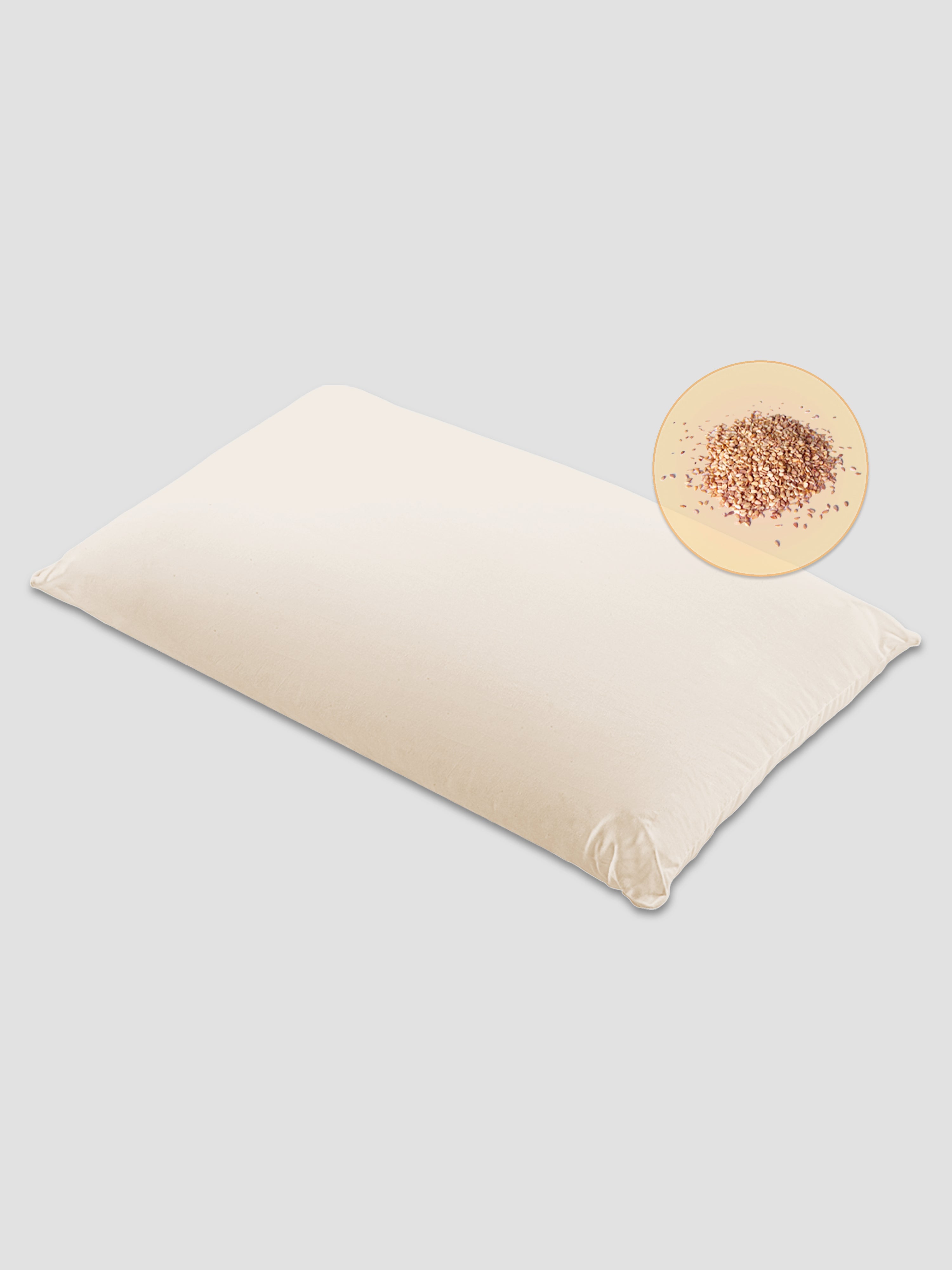 Guanciale in pula di miglio bio e pino cimbro - aromaterapico